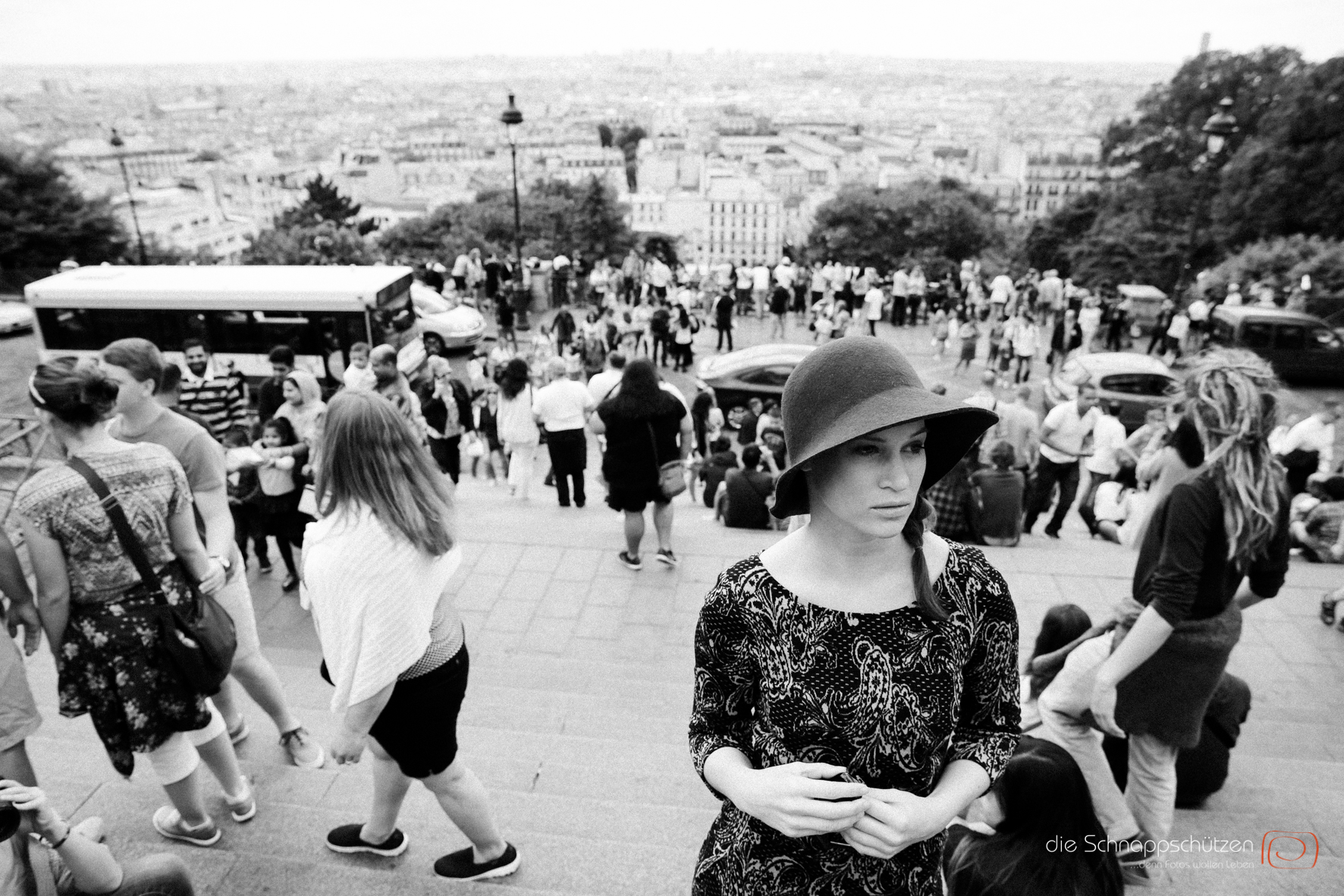 Street Photography in Paris am Montmartre