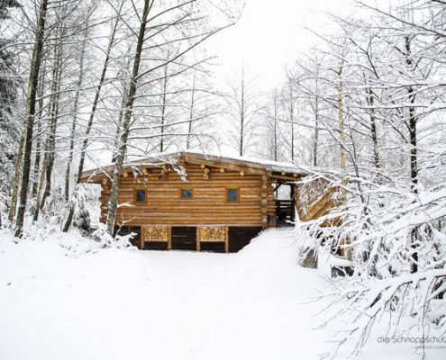 Hütte in den Vogesen